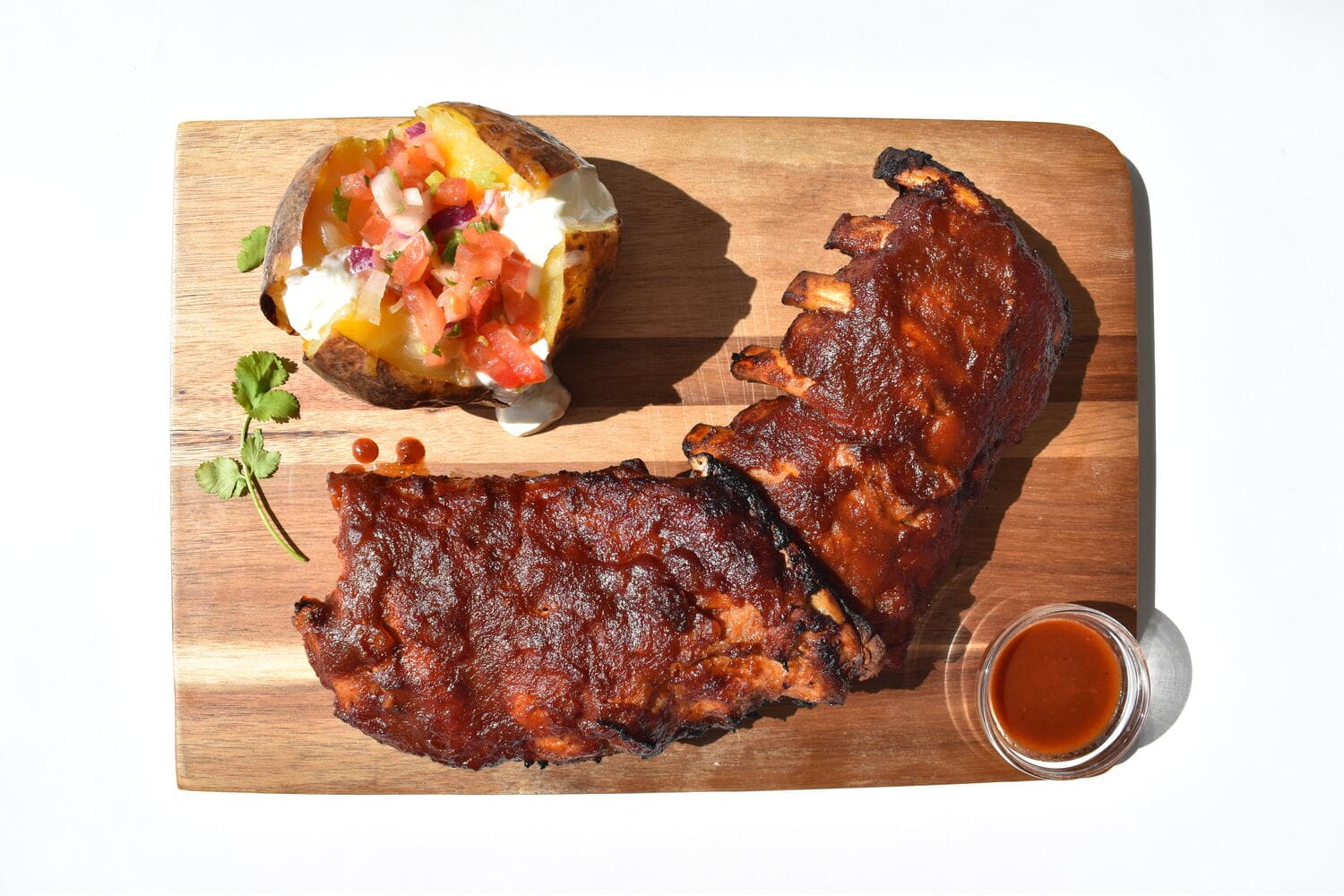 BBQ SPARE RIBS que pasa tex-mex restaurant BBQ SPARE RIBS que pasa tex-mex restaurant