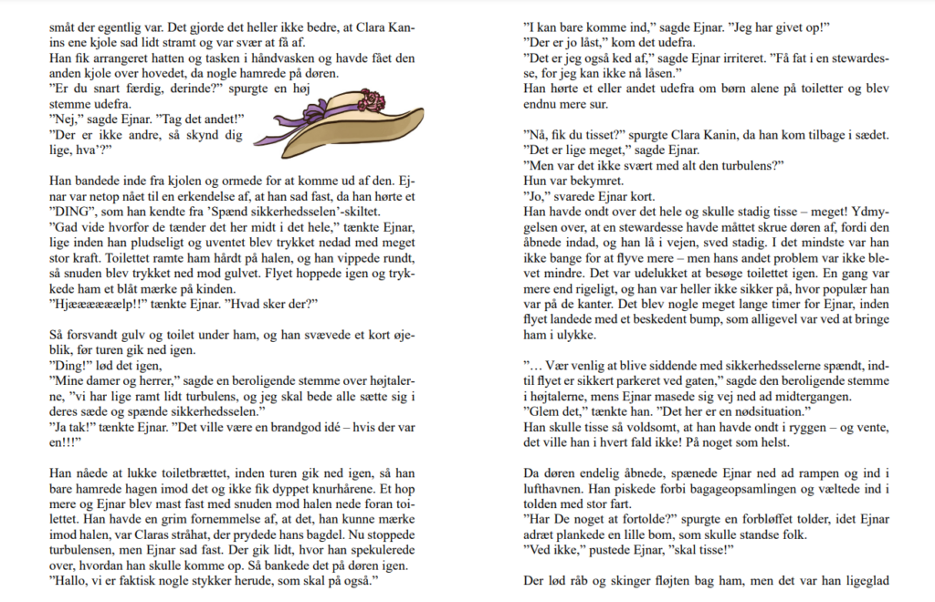 Hamsteren ejnar på ferie kapitel 1