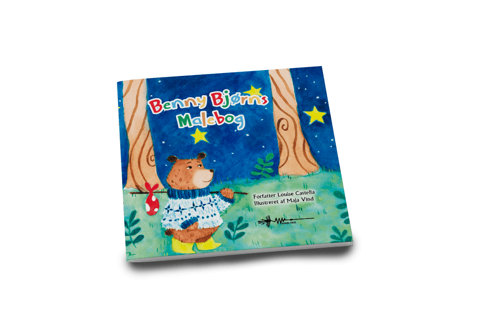 Benny Bjørns Malebog louise castella maja vind Benny Bjørns Malebog louise castella maja vind