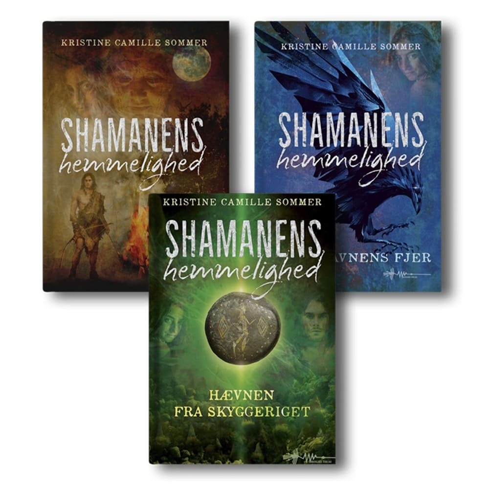 9788794162364 9788794162609 9788794162616 shamanens hemmelighed kristine camille sommer wadskjær forlag