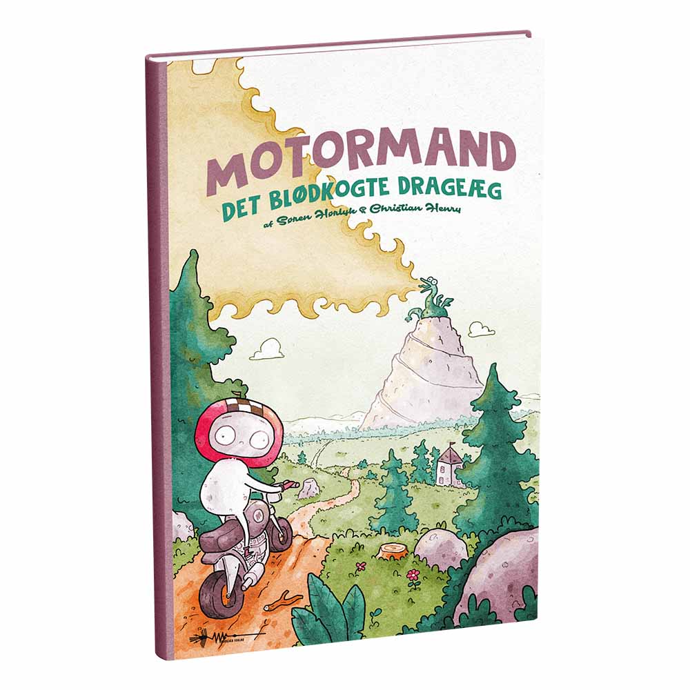 9788794491822 motormand og det blødkogte drageæg søren hørlyk wadskjær forlag