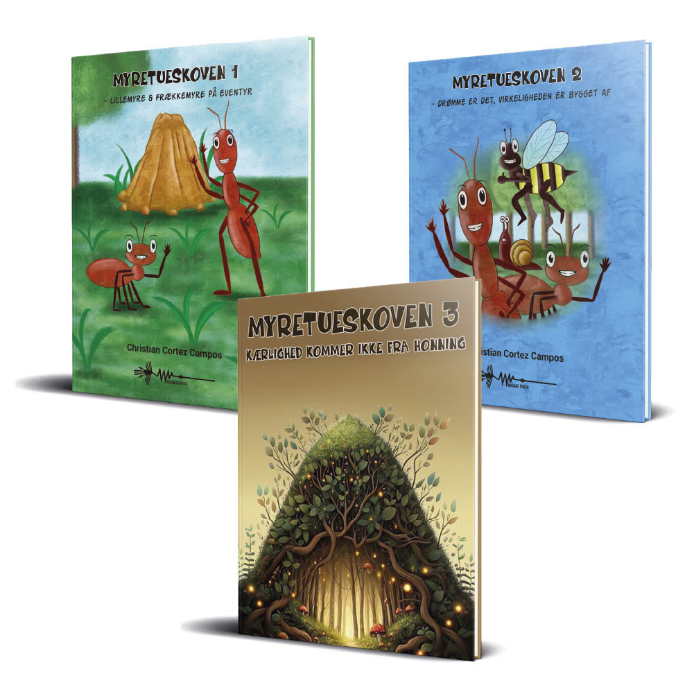 9788794162432 9788794162203 9788794557948 myretueskoven christian cortez campos wadskjær forlag