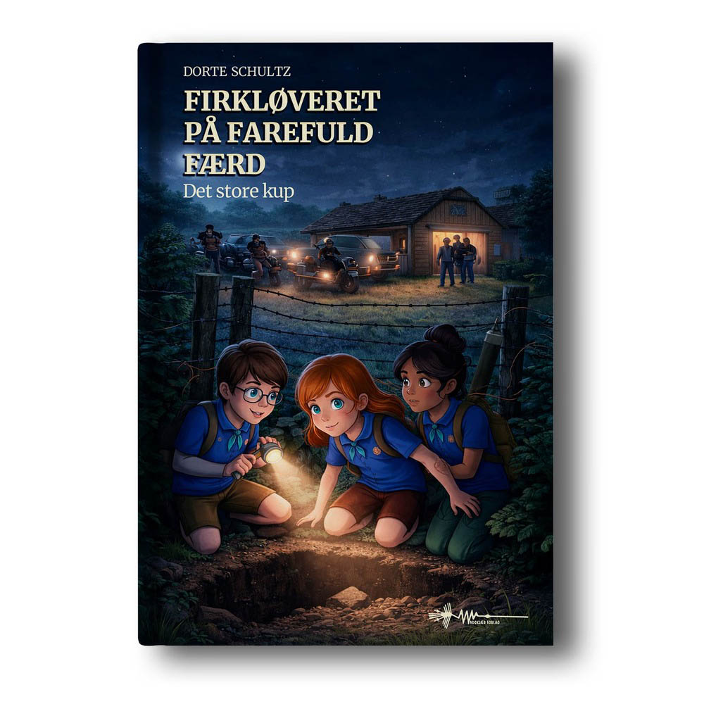 9788776510091 firkløveret på farefuld færd 3: det store kup dorte schultz wadskjær forlag