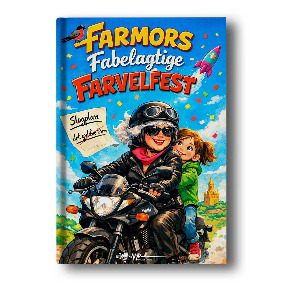 9788776510114 farmors fabelagtige farvelfest mette hasle wadskjær forlag