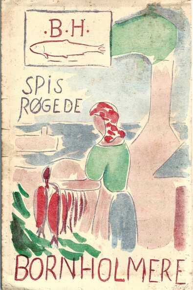 Figur 24 B plakat røgede bornholmere plakat røgede bornholmere sild hp haagensen